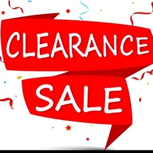 🤑💥**PLEASE STOP AND READ!CLEARANCE SALE💥🤑👀👀